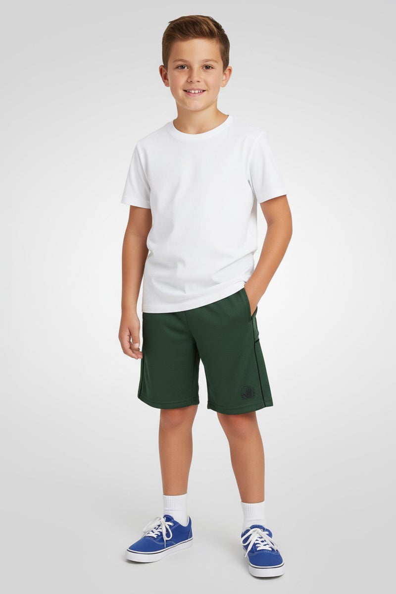 Body Glove Kids Boy 2 Piece Sportswear Fit Training Shorts, Multicolor - Image 1